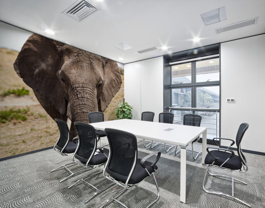 Timeless Strength Wall Printing