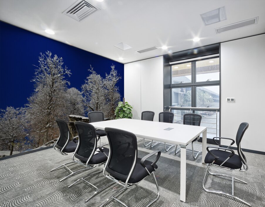 Winter Fortress Wall Printing