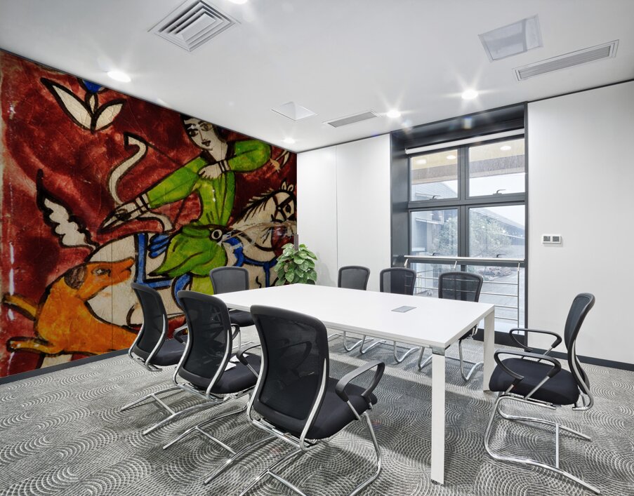 Persian Hunt Wall Printing