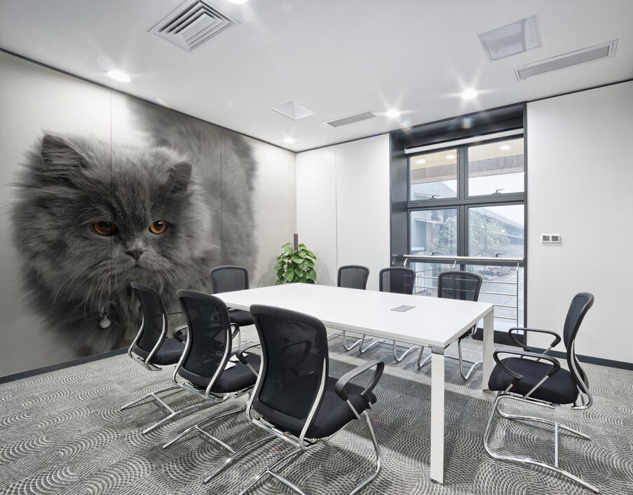 Cat Wall Printing