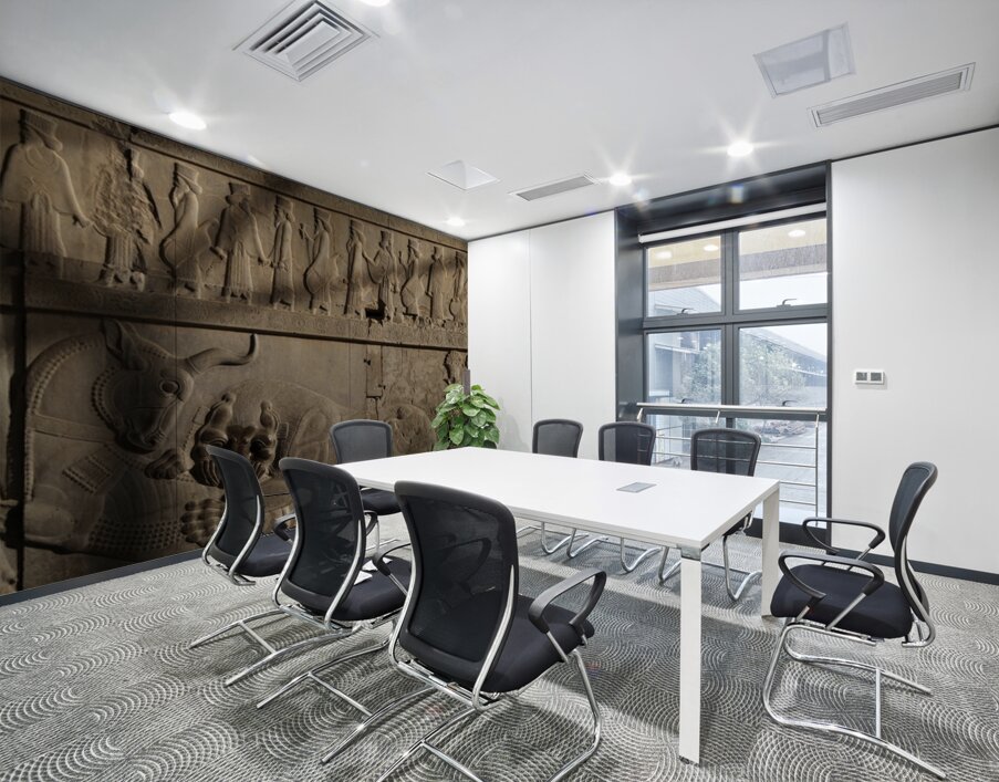 Persepolis Lion & Bull Wall Printing