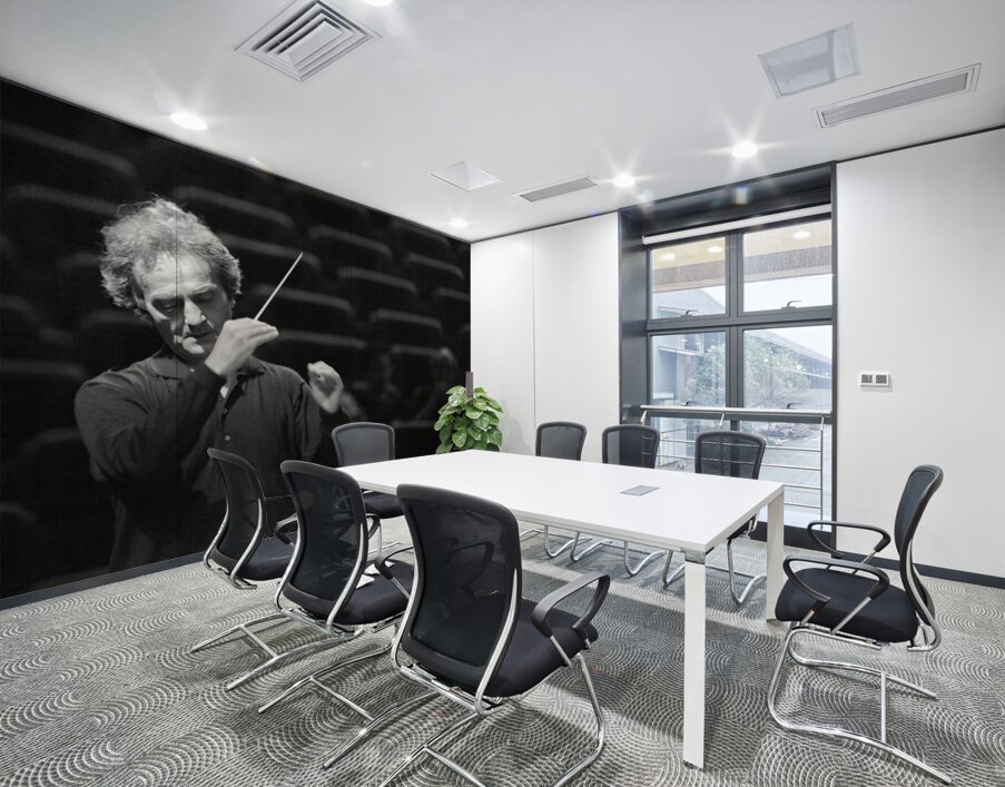 The Silent Symphony Wall Printing