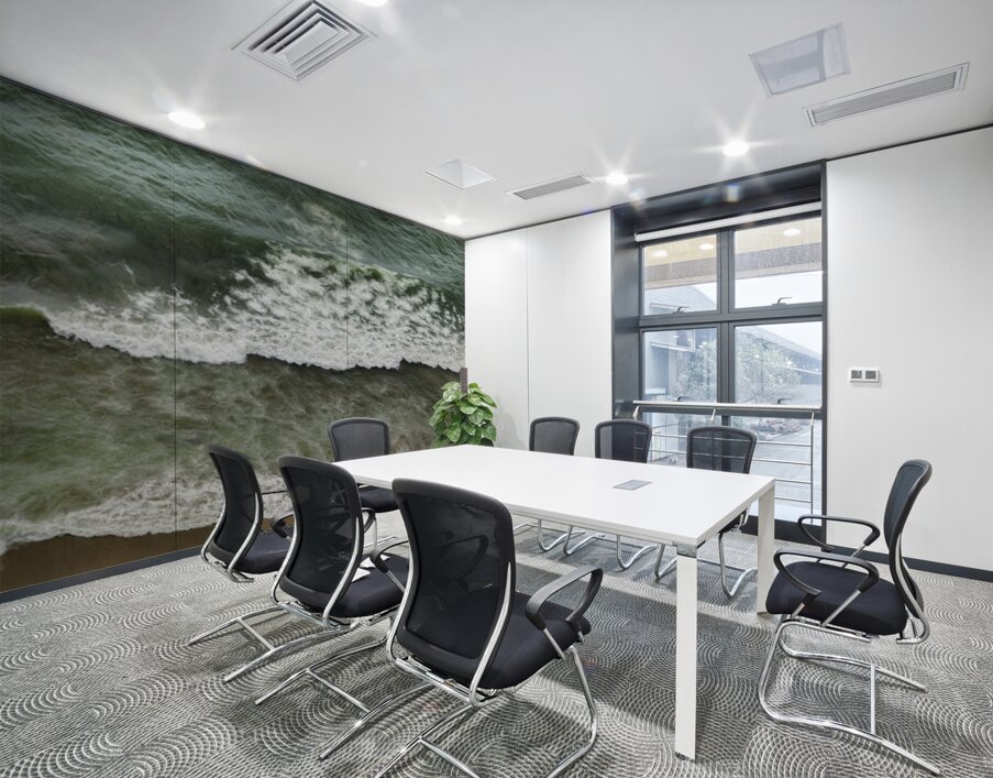 Whispering Waves Wall Printing