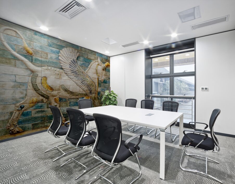 Winged Guardian of Babylon Wall Printing