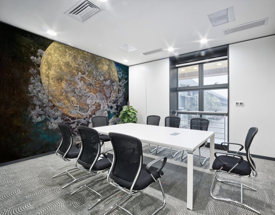 Union with the Moon Wall Printing