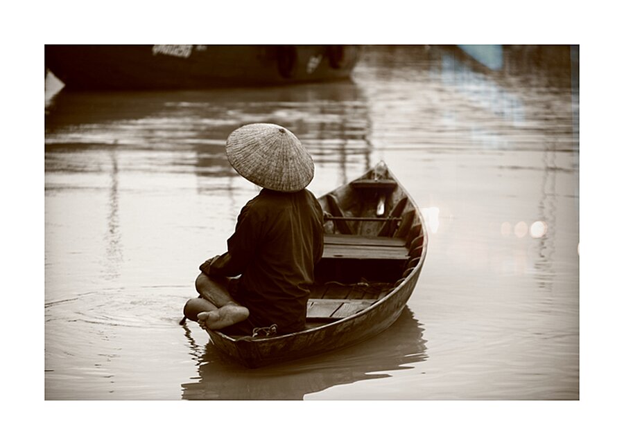 Silent Waters Picture Frame print