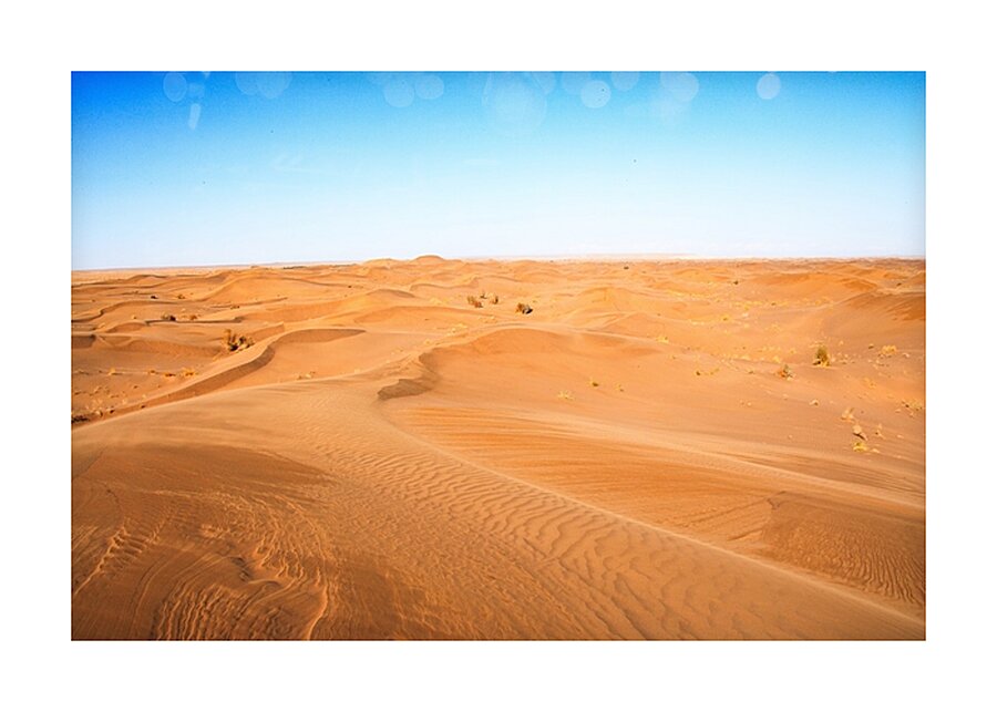 Waves of Silence Picture Frame print