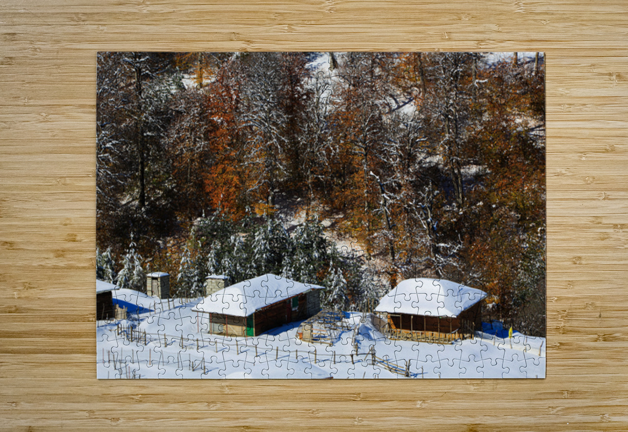 Autumn Behind the Snow NARIO Puzzle printing