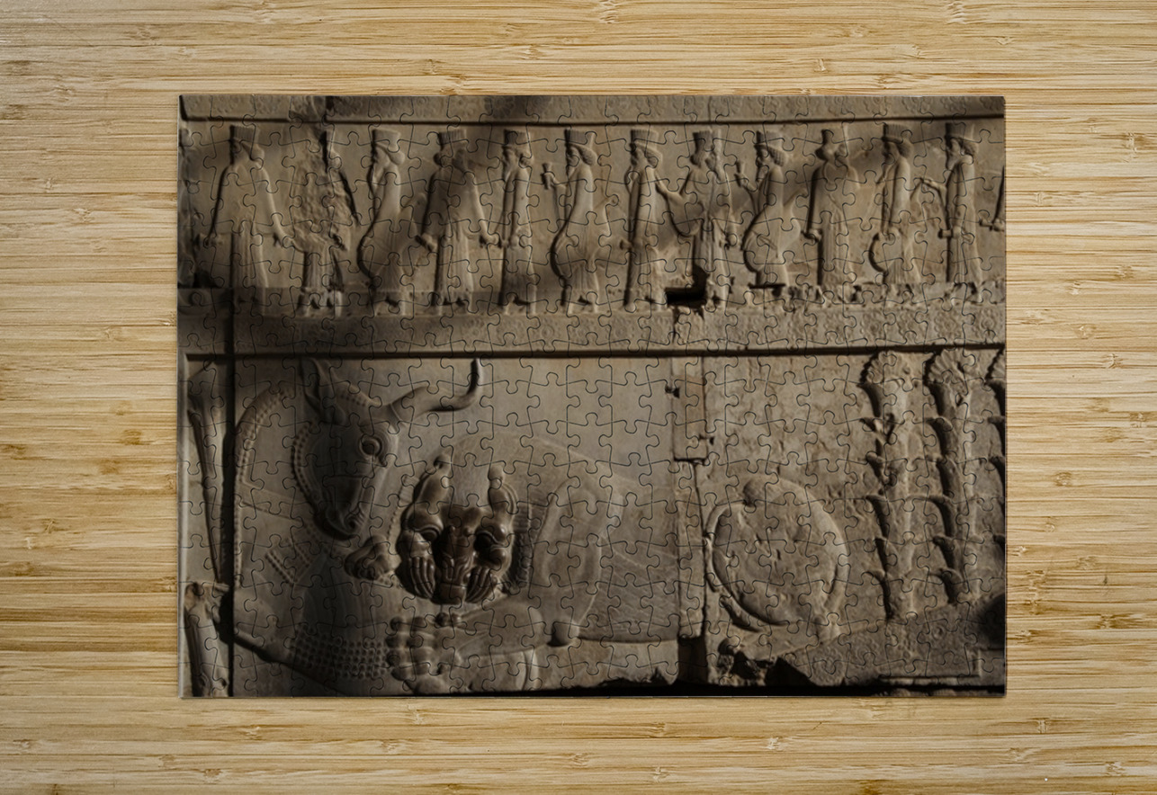 Persepolis Lion & Bull NARIO Puzzle printing