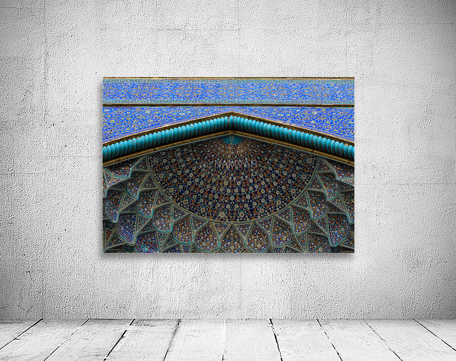 Turquoise Firmament Wall Preview