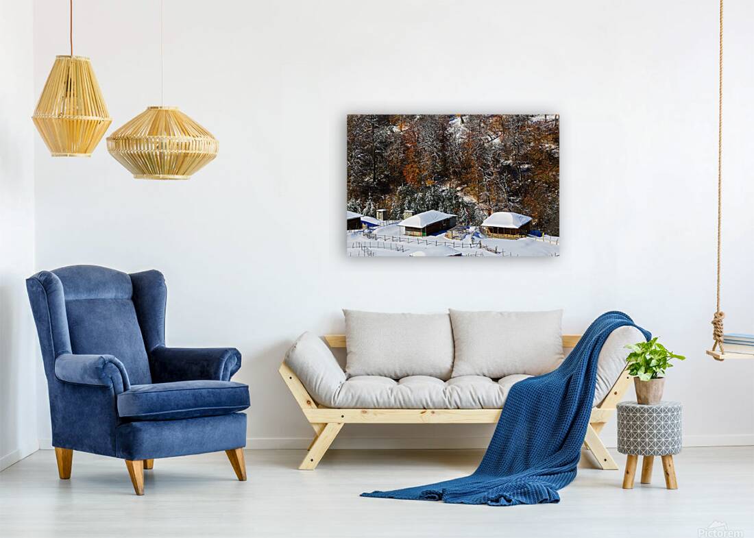 Autumn Meets Winter Reproduction